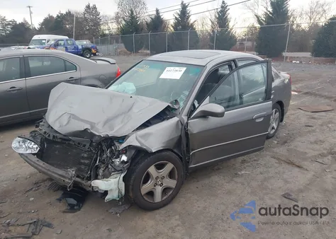 2004 Honda Civic Ex from USA, damaged, VIN 2HGES26894H613567